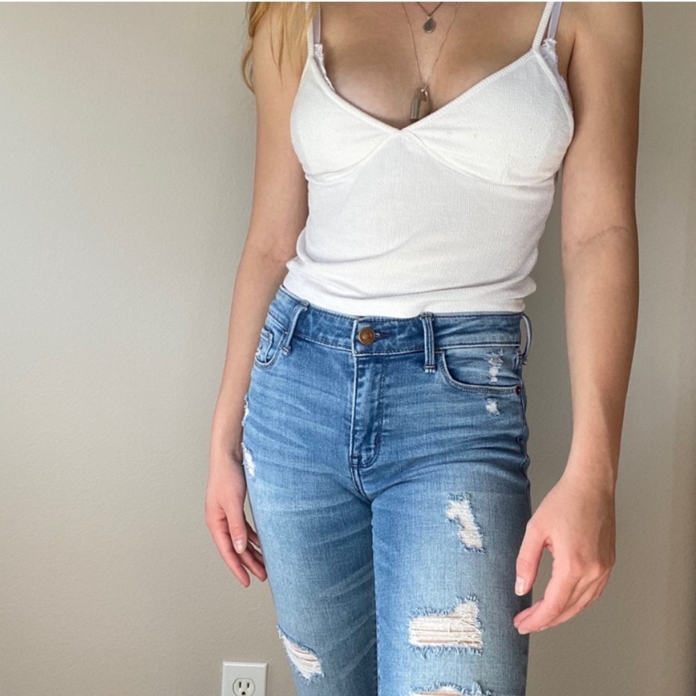 (OH HOLD) A&F jeans!